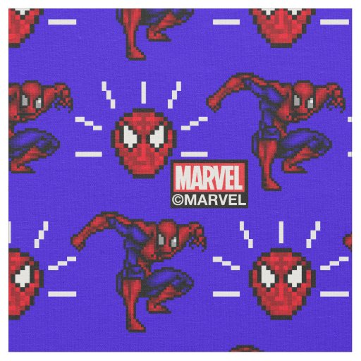 Spiderman Fabric Blue – Pattern Crew