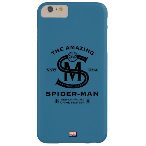 Spider_Man  Vintage Typography Graphic Barely There iPhone 6 Plus Case