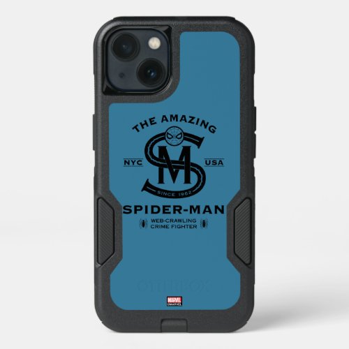 Spider_Man  Vintage Typography Graphic iPhone 13 Case