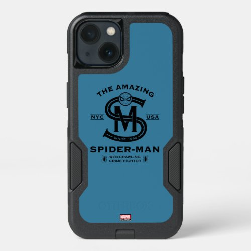 Spider_Man  Vintage Typography Graphic iPhone 13 Case