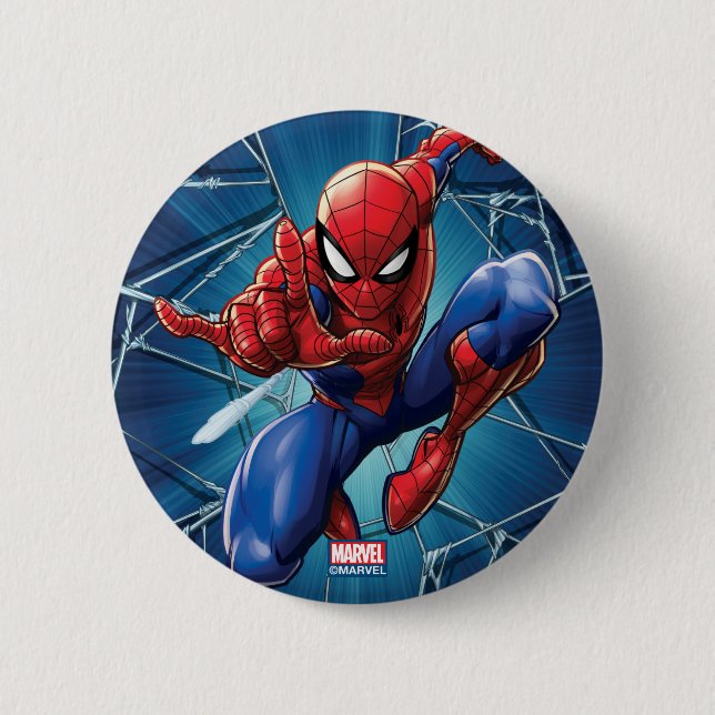 Spider-Man | Web-Shooting Leap Button (Front)