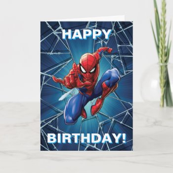 Spider-man | Web-shooting Leap Card by spidermanclassics at Zazzle