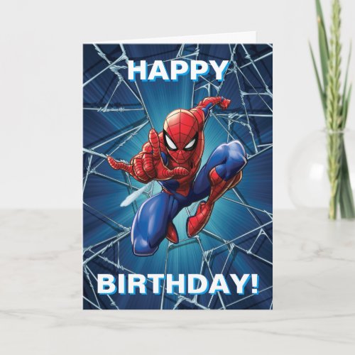 Spider_Man  Web_Shooting Leap Card