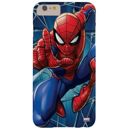 Spider_Man  Web_Shooting Leap Barely There iPhone 6 Plus Case