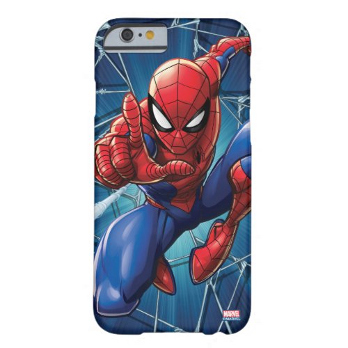 Spider_Man  Web_Shooting Leap Barely There iPhone 6 Case