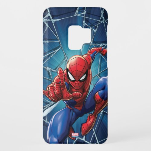 Spider_Man  Web_Shooting Leap Case_Mate Samsung Galaxy S9 Case