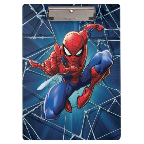 Spider_Man  Web_Shooting Leap Clipboard