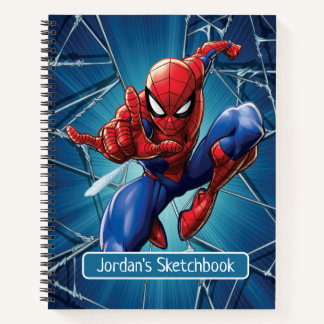 Spider-Man | Web-Shooting Leap Drawing Notebook