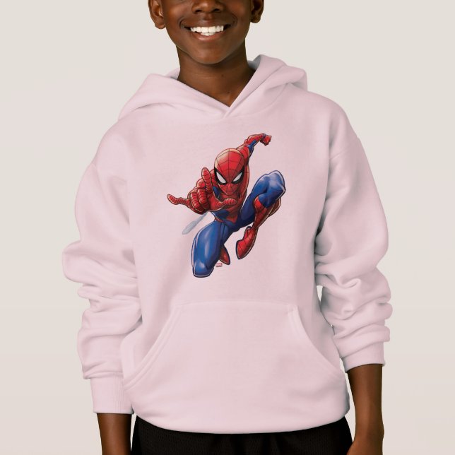Spider-Man | Web-Shooting Leap Hoodie (Front)