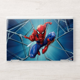 Spider-Man Web-Shooting Leap HP Laptop Skin