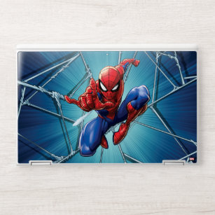 Skin adhésive d'ordinateur for Sale avec l'œuvre « spidey tom