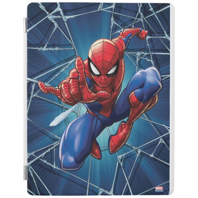Spider-Man | Web-Shooting Leap iPad Air Cover (Front)