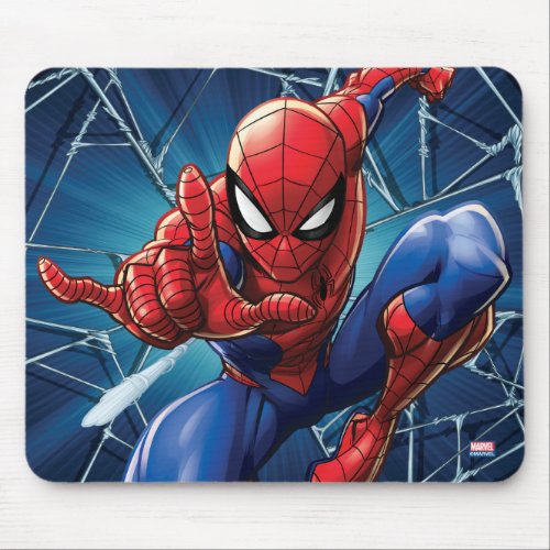 Spider_Man  Web_Shooting Leap Mouse Pad