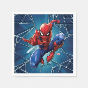 Spider-Man   Web-Shooting Leap Napkins