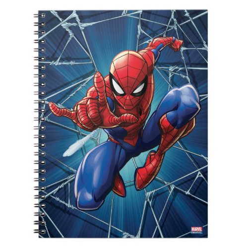 Spider_Man  Web_Shooting Leap Notebook