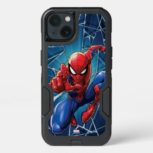 Spider_Man  Web_Shooting Leap iPhone 13 Case