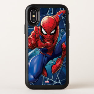 Spiderman Web Shoot iPhone X Cases & Covers | Zazzle