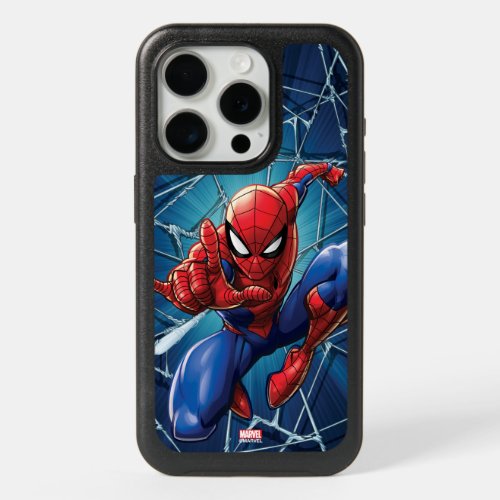 Spider_Man  Web_Shooting Leap iPhone 15 Pro Case