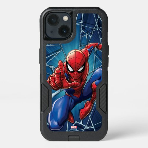 Spider_Man  Web_Shooting Leap iPhone 13 Case