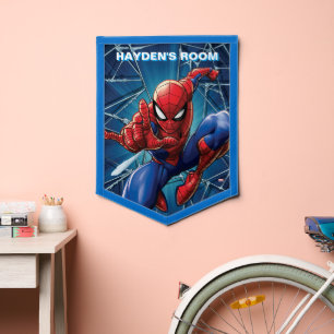 Spider-Man   Web-Shooting Leap Pennant