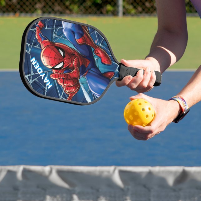 Spider-Man | Web-Shooting Leap Pickleball Paddle (Insitu)