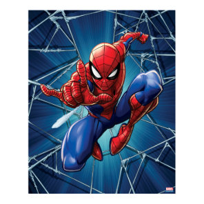 Spider-Man | Web-Shooting Leap Poster