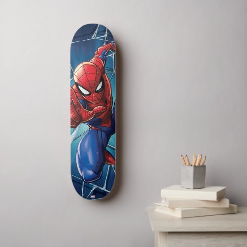 Spider_Man  Web_Shooting Leap Skateboard