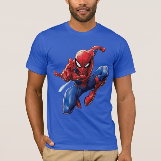 Spider-Man | Web-Shooting Leap T-Shirt (Front)