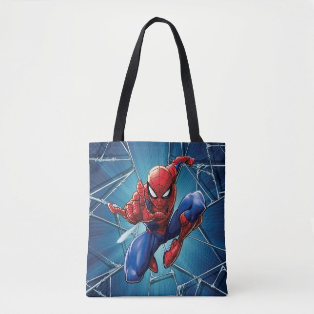 Spider-Man | Web-Shooting Leap Tote Bag (Front)