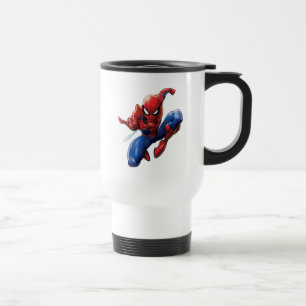 Spider-Man Web-Shooting Leap Travel Mug
