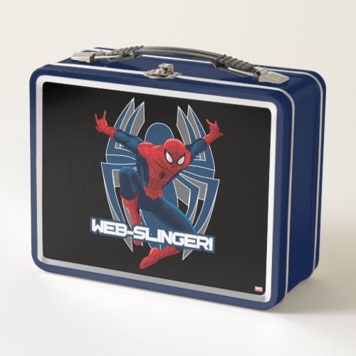 Spider_Man Web_Slinger Graphic Metal Lunch Box