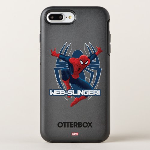 Spider_Man Web_Slinger Graphic OtterBox Symmetry iPhone 8 Plus7 Plus Case