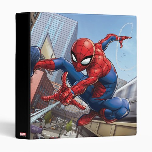 Spider_Man Web Slinging By Train Binder