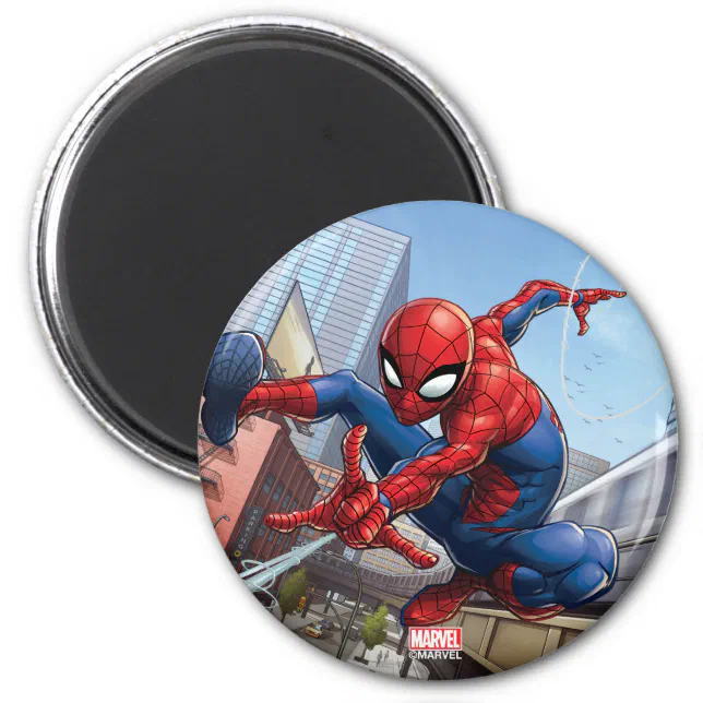 Spider-Man Web Slinging By Train Mug, Zazzle