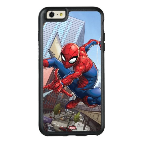 Spider_Man Web Slinging By Train OtterBox iPhone 66s Plus Case