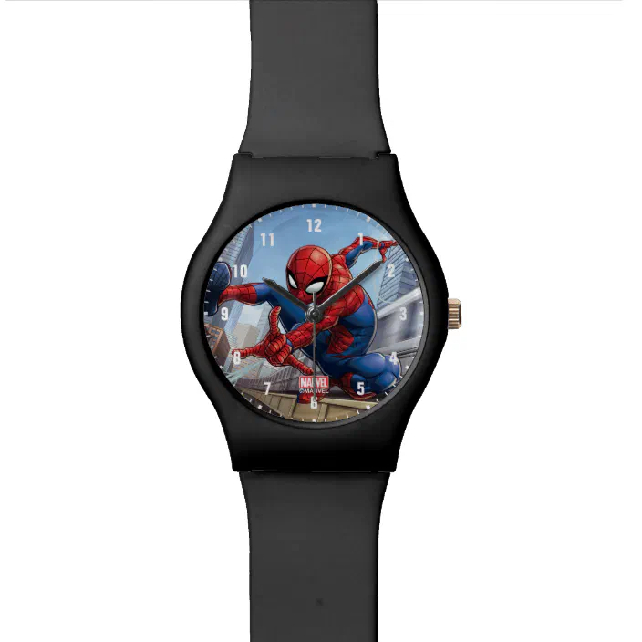 spider man wrist watch