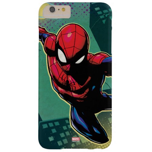 Spider_Man Web Slinging From Above Barely There iPhone 6 Plus Case
