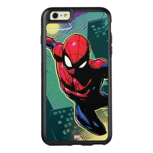 Spider_Man Web Slinging From Above OtterBox iPhone 66s Plus Case