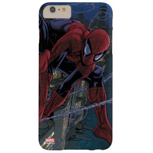 Spider_Man Web Slinging From Daily Bugle Barely There iPhone 6 Plus Case