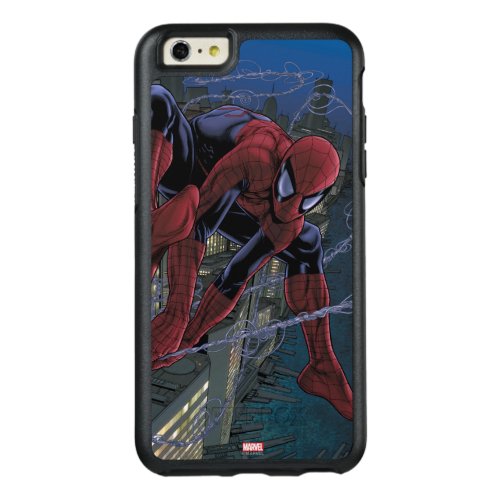 Spider_Man Web Slinging From Daily Bugle OtterBox iPhone 66s Plus Case