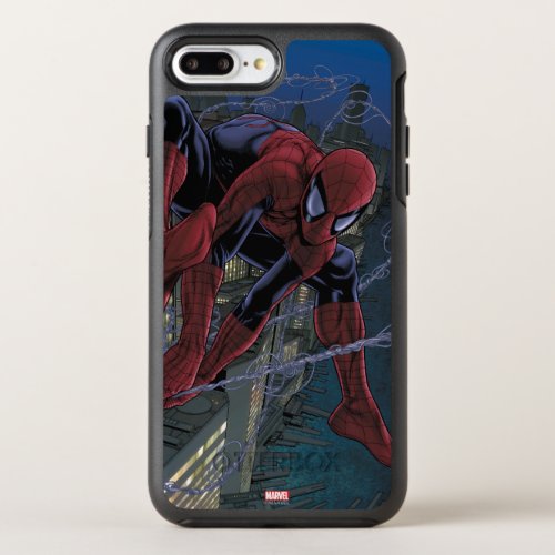 Spider_Man Web Slinging From Daily Bugle OtterBox Symmetry iPhone 8 Plus7 Plus Case