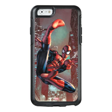 Spider-man Web Slinging In City Marker Drawing Otterbox Iphone 6/6s Ca