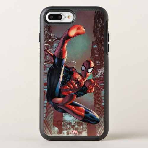 Spider_Man Web Slinging In City Marker Drawing OtterBox Symmetry iPhone 8 Plus7 Plus Case