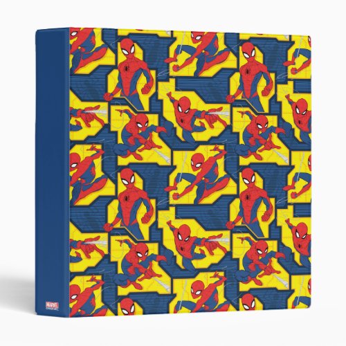 Spider_Man Web Slinging Panel Pattern Binder