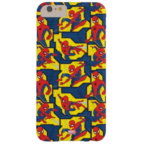 Spider_Man Web Slinging Panel Pattern Barely There iPhone 6 Plus Case