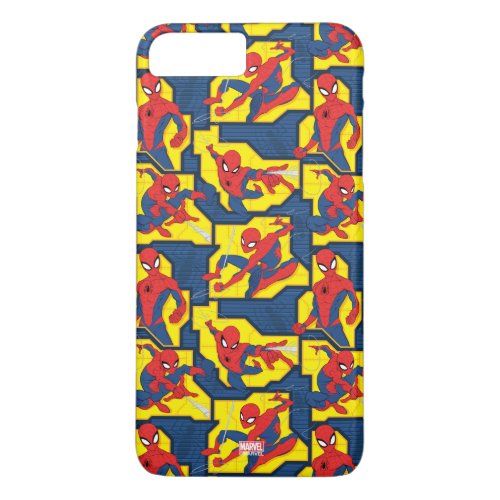 Spider_Man Web Slinging Panel Pattern iPhone 8 Plus7 Plus Case