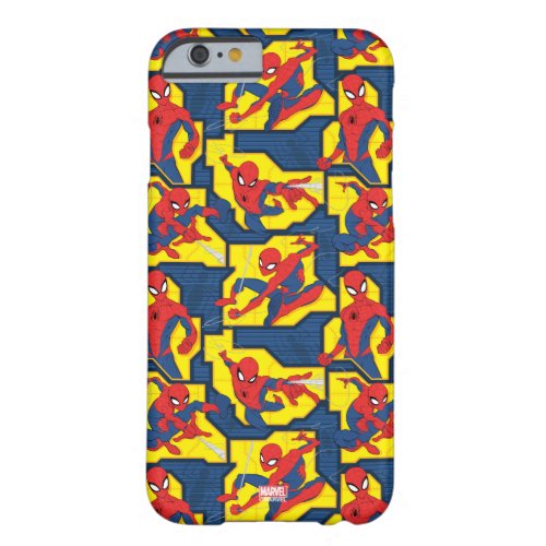 Spider_Man Web Slinging Panel Pattern Barely There iPhone 6 Case