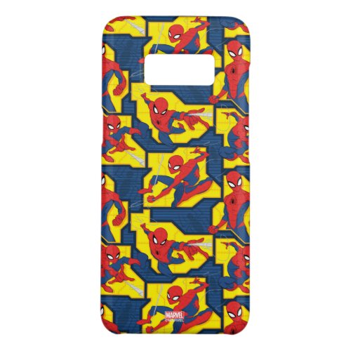 Spider_Man Web Slinging Panel Pattern Case_Mate Samsung Galaxy S8 Case