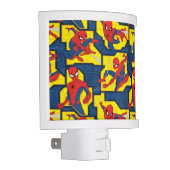 Spider-Man Web Slinging Panel Pattern Night Light (Right)