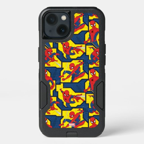 Spider_Man Web Slinging Panel Pattern iPhone 13 Case